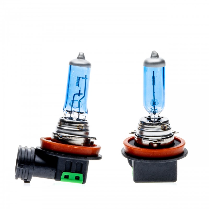 H11 Halogenové žárovky "White Effect Xenon Look"