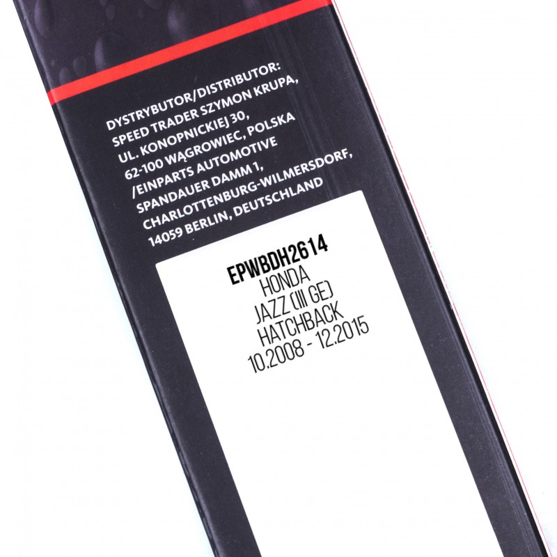 Přední stěrače HONDA Jazz III GE (2008-2015)
