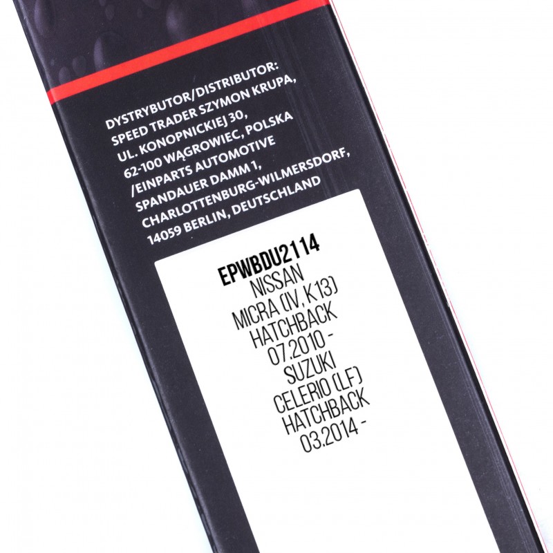 Přední stěrače NISSAN Micra IV K13 (2010-2018)