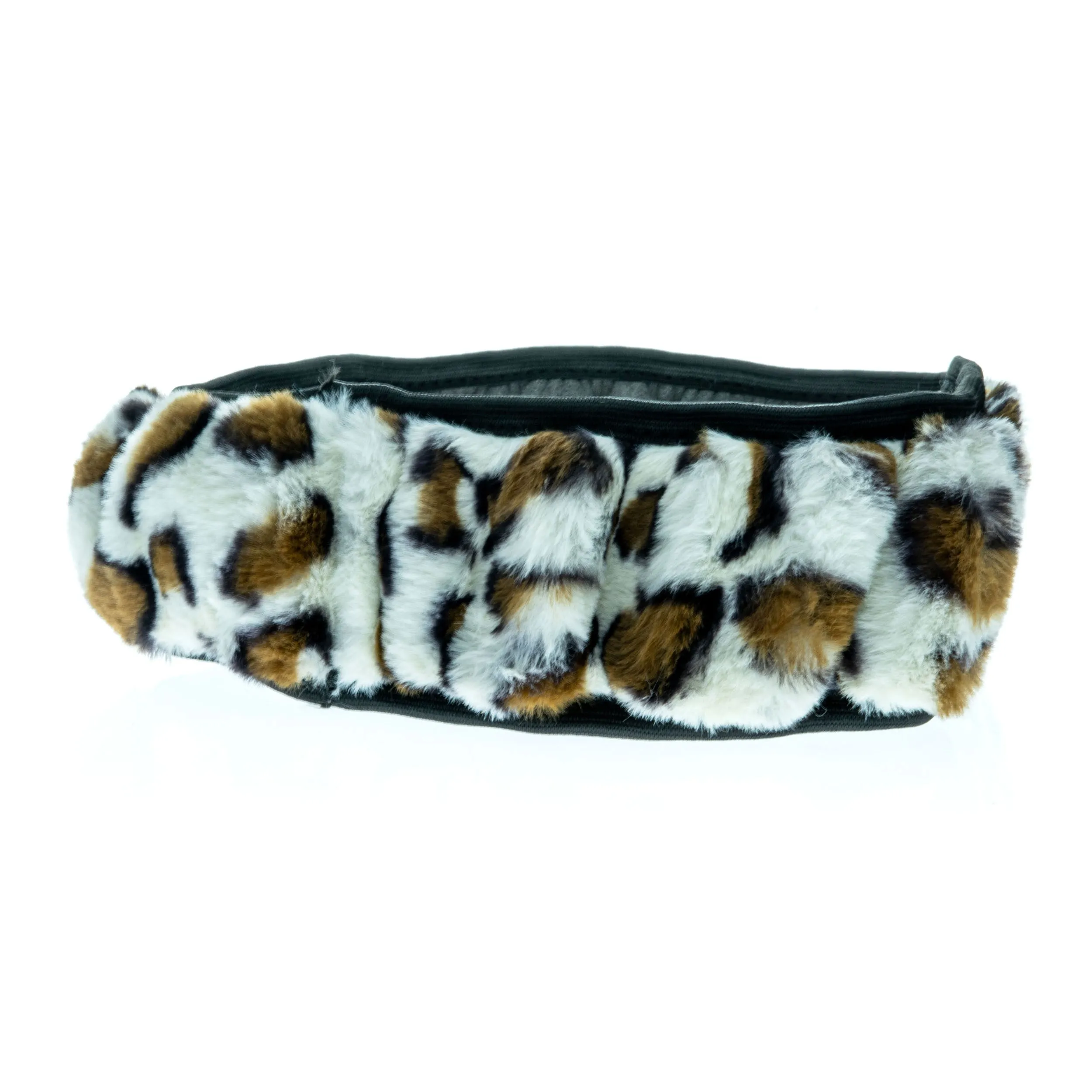 EPSWC23 Potah na volant – Vzor leopard – Velikost 37–39 cm