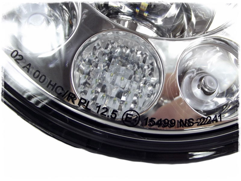LED Světlomety JEEP Wrangler II III 1996-2015