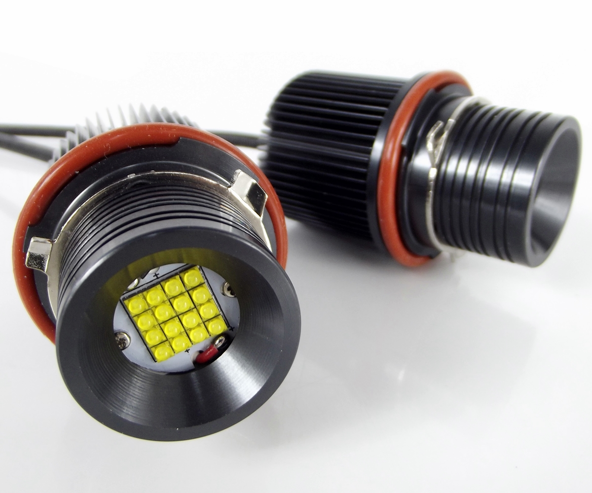 LED Markery 2 x 80W (CREE) do kroužků BMW 5 E60/E61 (2003-03/2007)