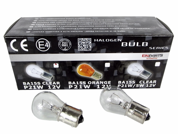 P21W Halogenové žárovky BA15S (žlutá) E4