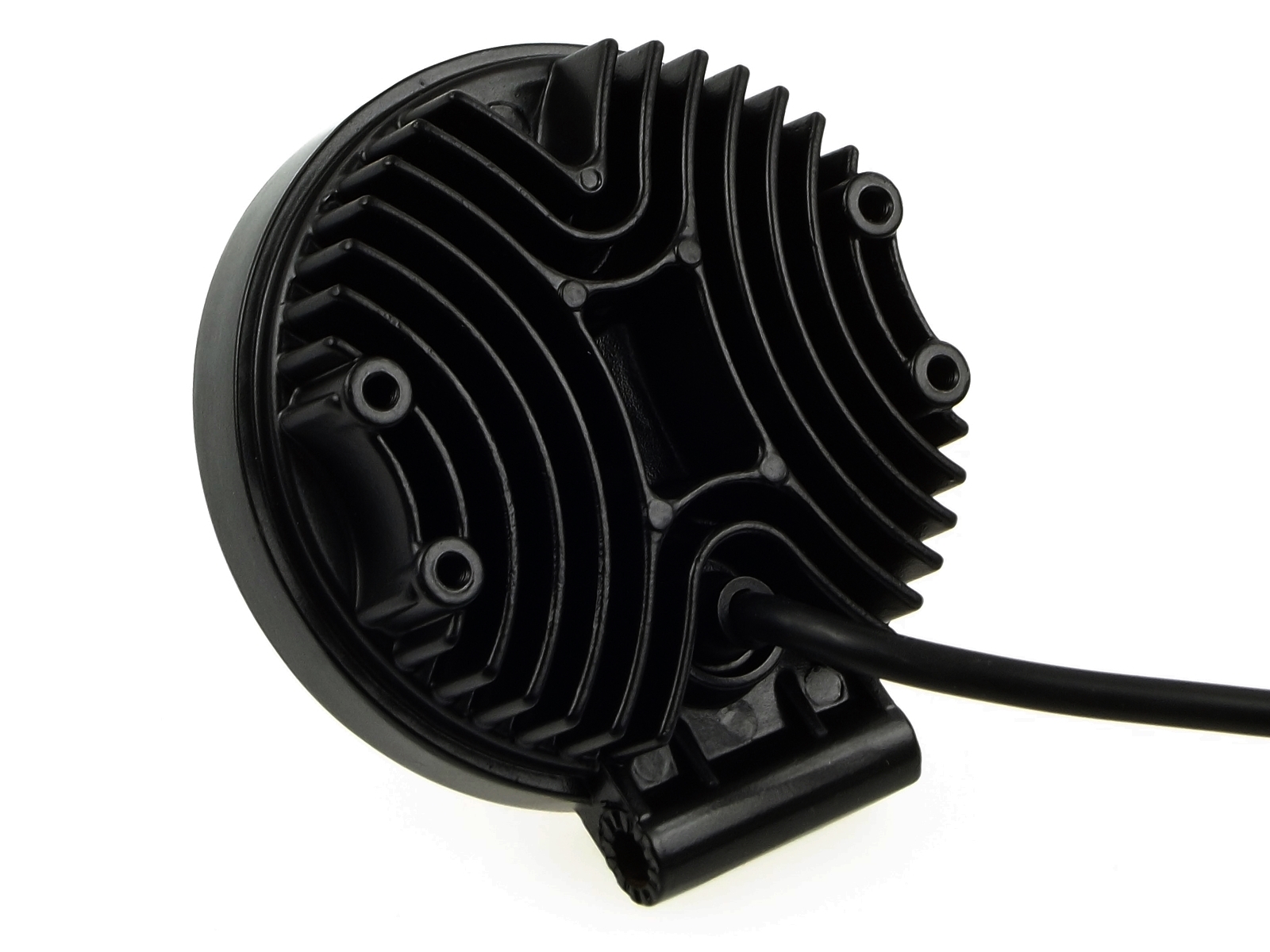 LED Pracovní světlo 60W (6 x 10W CREE) 60° (kulaté černé)