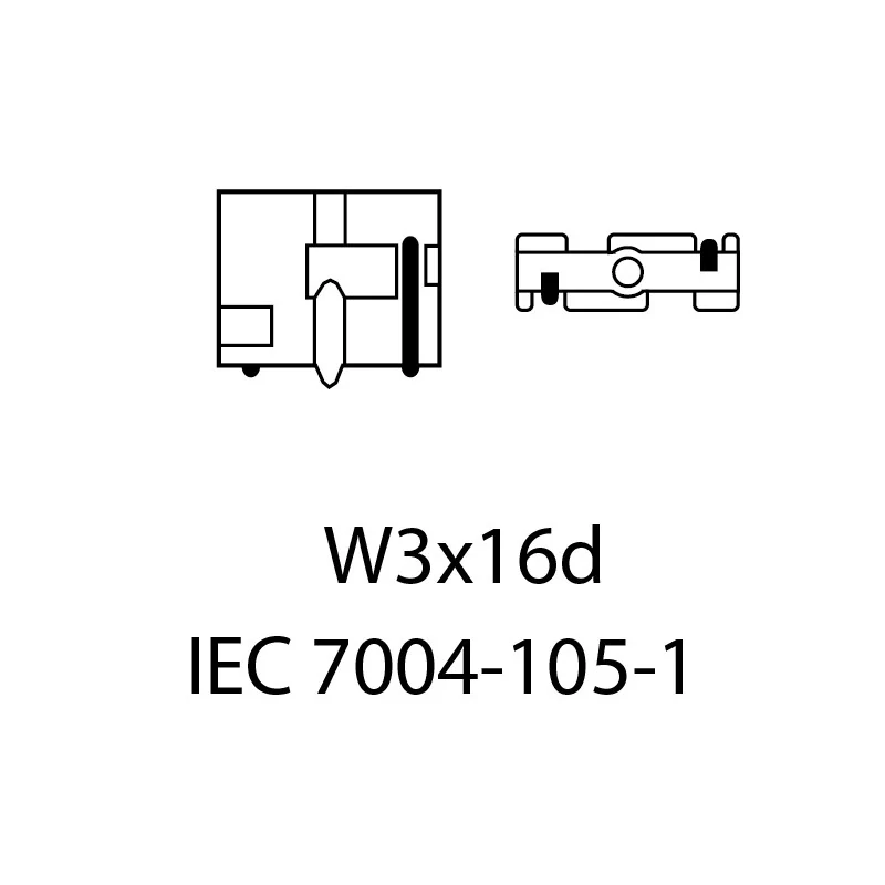 EPL34 LED žárovky W21W 30W (6 x CREE XB-D) 6000K