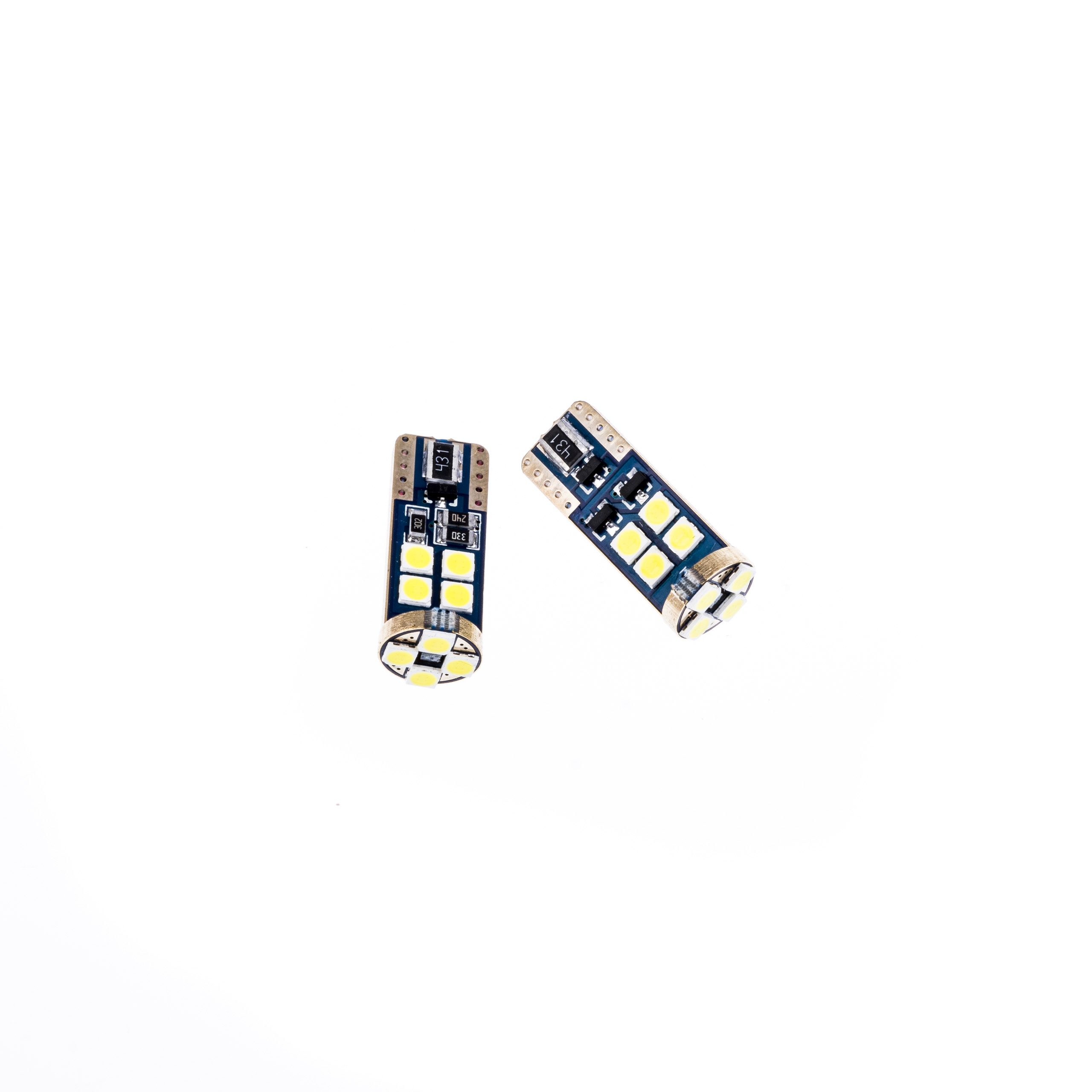 W5W LED žárovky (12 x OSRAM LED 3030) 6000K CANBUS