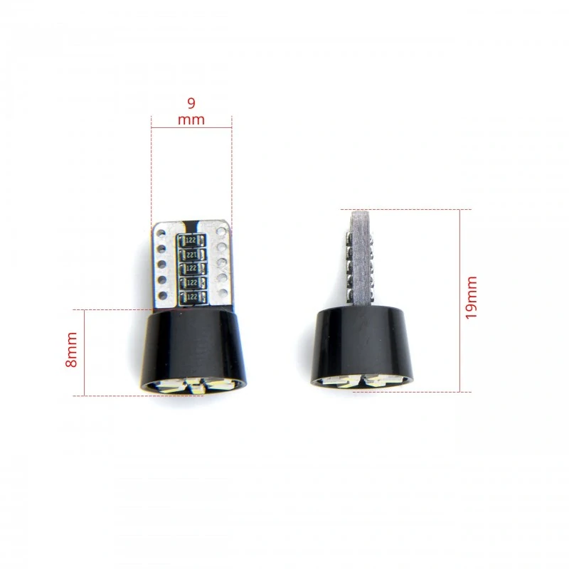 EPL213 LED žárovky W5W (6 x SMD 3014) 6000K CANBUS