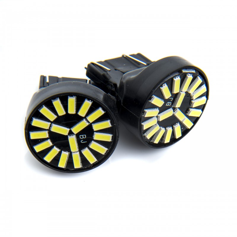 W21/5W LED žárovky (18 x SMD 4014) 6000K