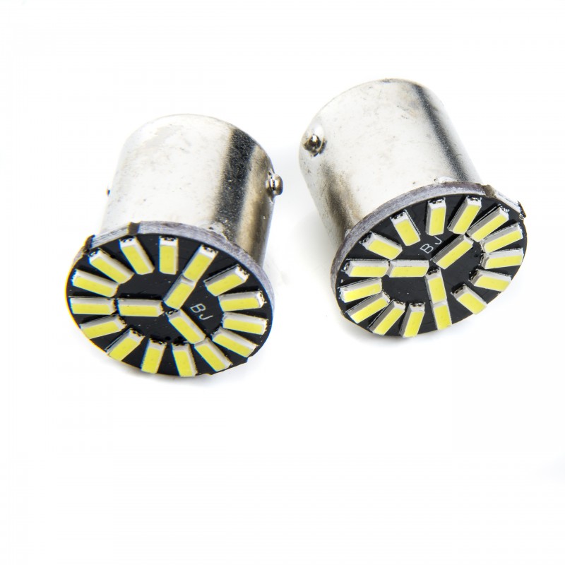 P21W LED žárovky (18 x SMD 4014) 6000K