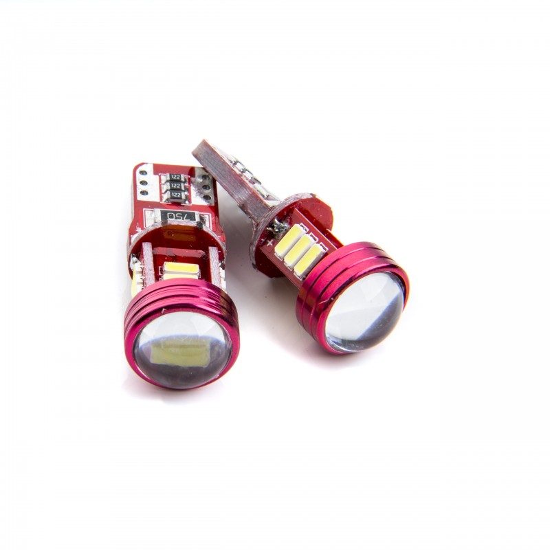 W5W LED žárovky (15 x SMD 4014) 6000K CANBUS