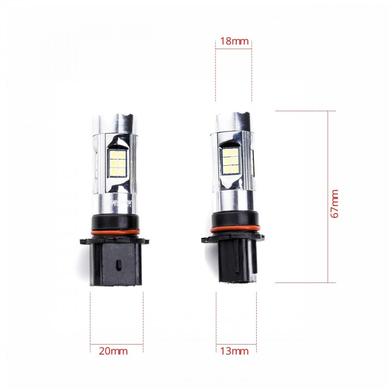 EPL231 PSX26W LED žárovky (27 x SMD 3030) 6000K 12/24V
