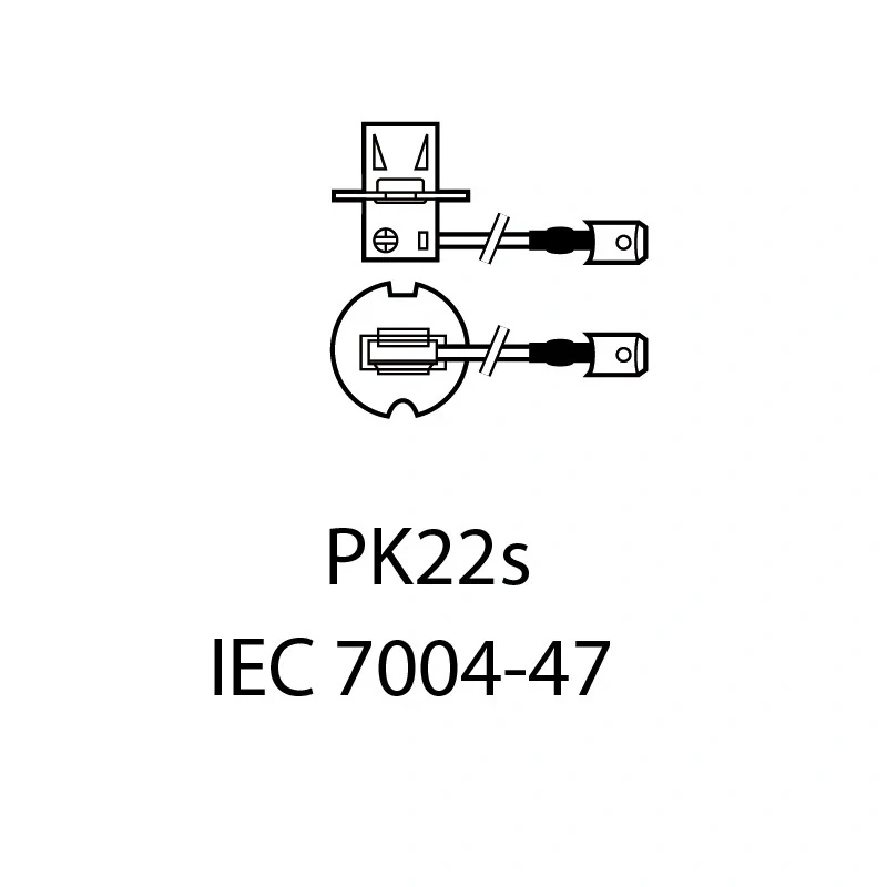 EPL262 LED žárovky H3 (14 x SMD 3030) 6000K