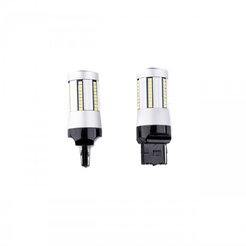 W21W LED žárovky (66 x SMD 2016) 6000K CANBUS