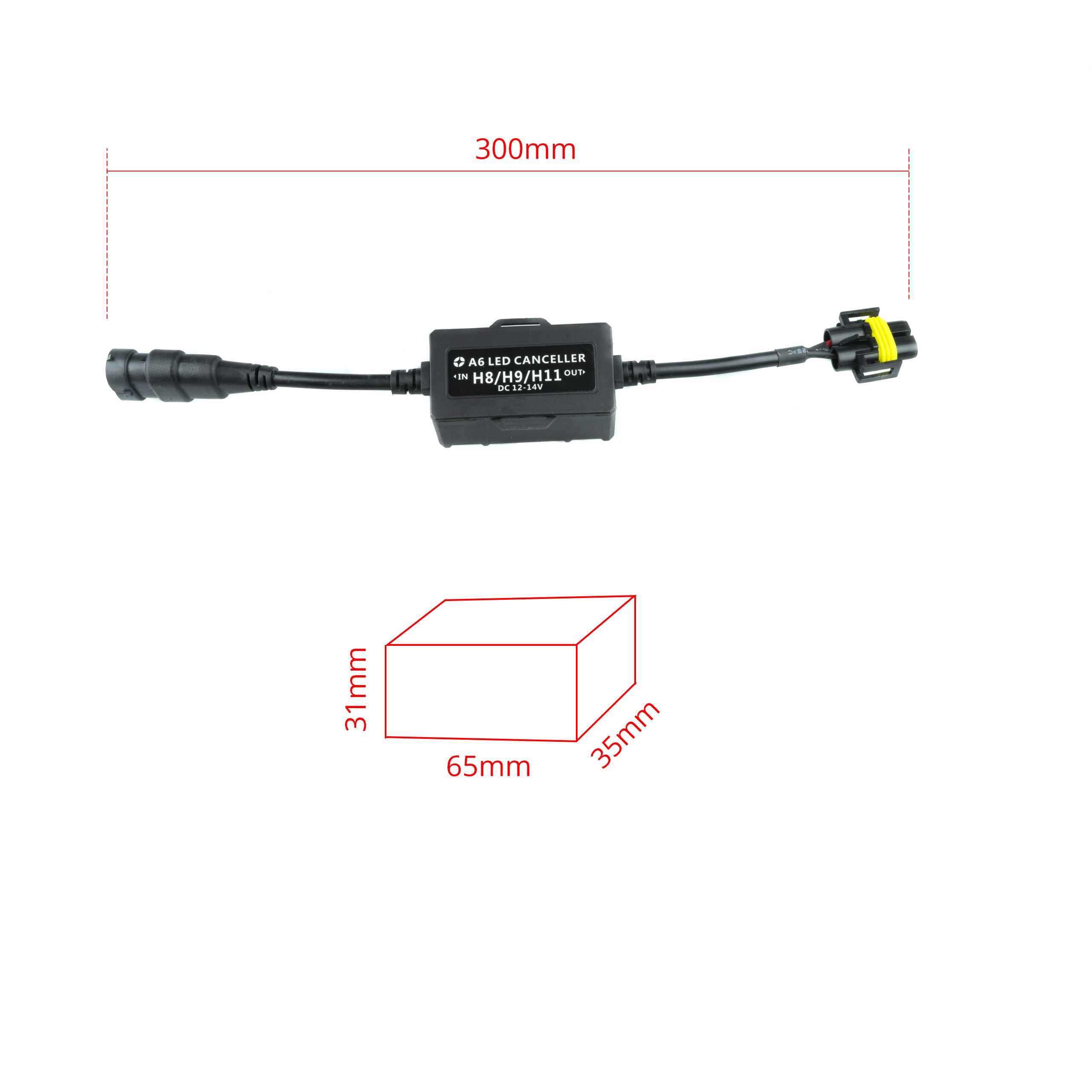 Zátěžový modul pro LED žárovky H8/H9/H11