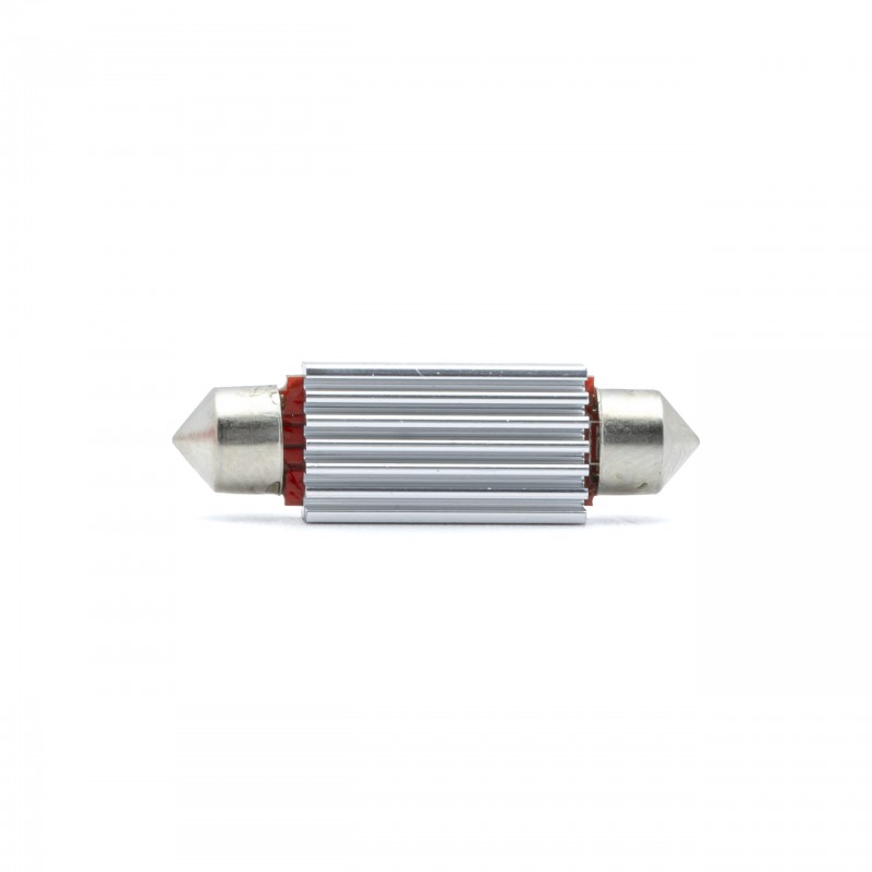 C5W LED žárovky (12 x SMD 2016) 42mm 6000K CANBUS 12/24V