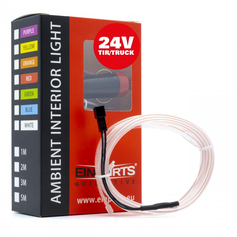 LED světlovodný pásek 2m (bílý) 24V