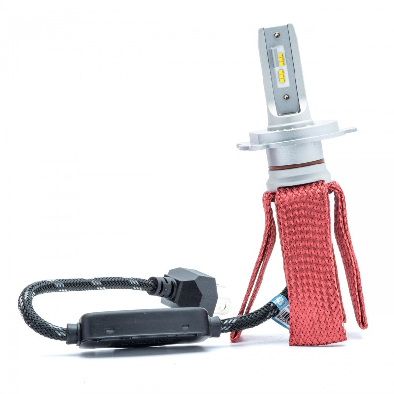 H4 LED žárovky OCTOPUS Premium (12 x LED ZES) 4300K CANBUS