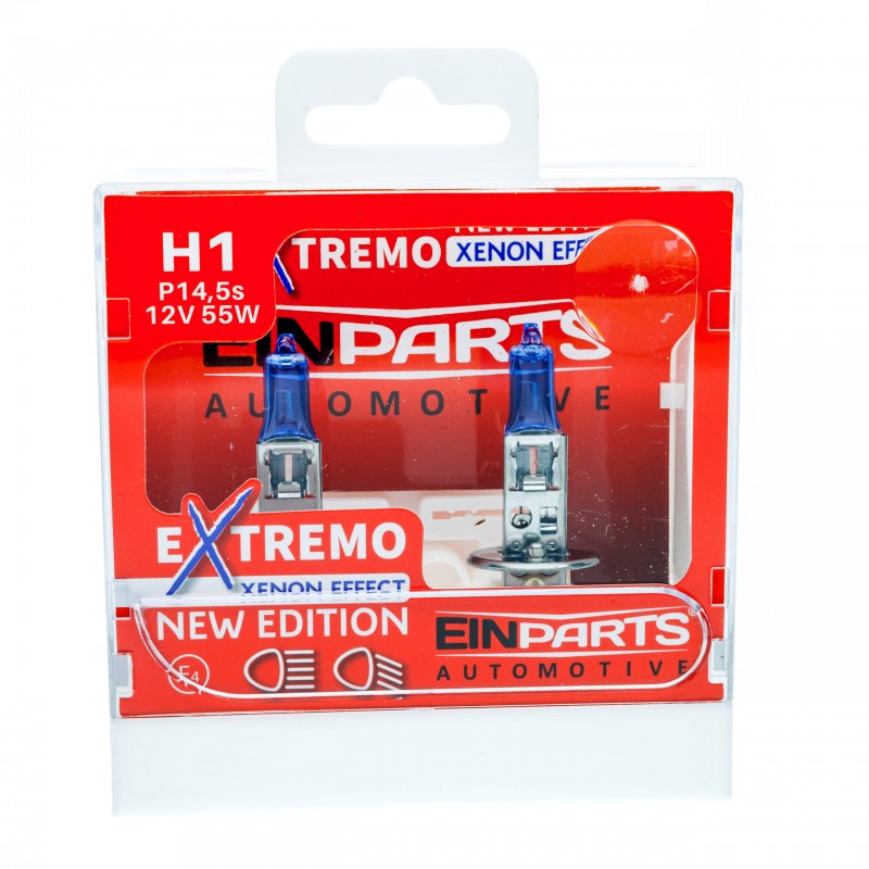 H1 Halogenové žárovky EXTREMO 100% xenon effect (B)