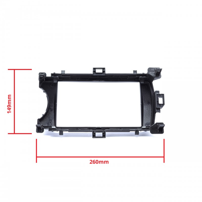 Rámeček autorádia (2DIN) TOYOTA Yaris III XP130 (2011-2014)