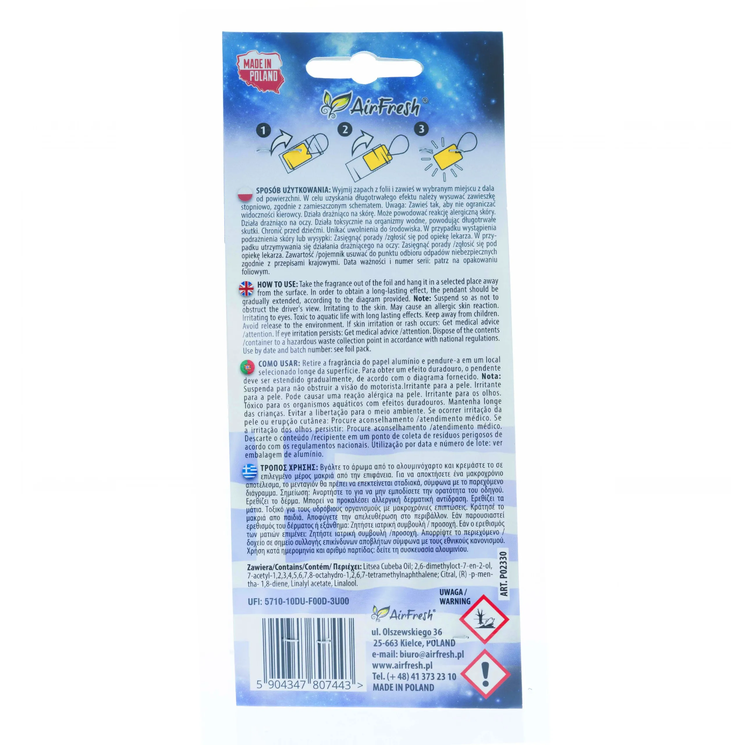 Vůně do auta – Hypnose