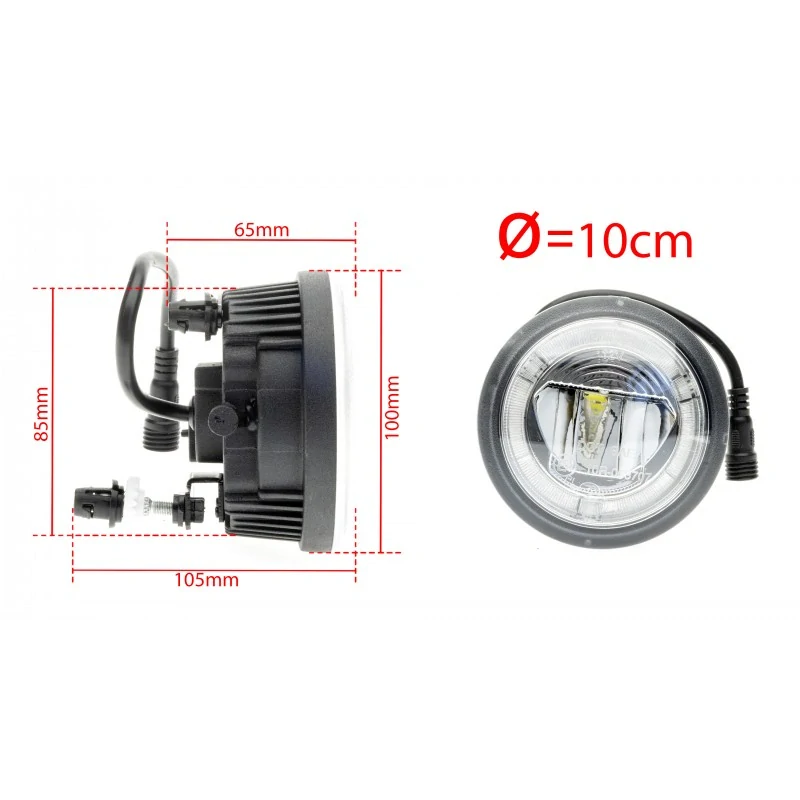 LED Světla Pro Denní Svícení s Mlhovkami CHEVROLET Tahoe (2007-2010)