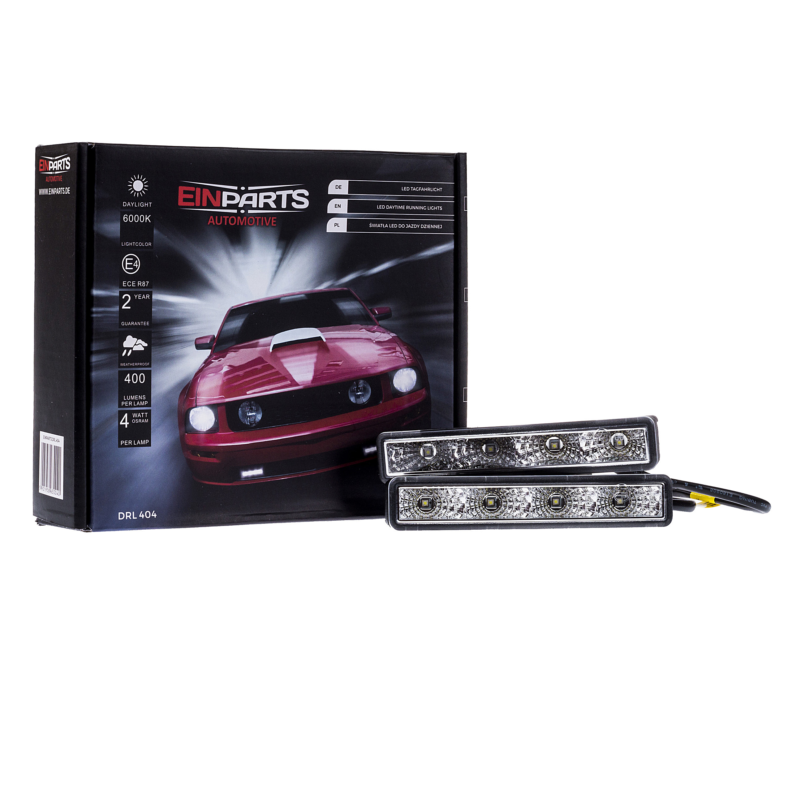 LED Světla Pro Denní Svícení 404 12V (OSRAM LED)