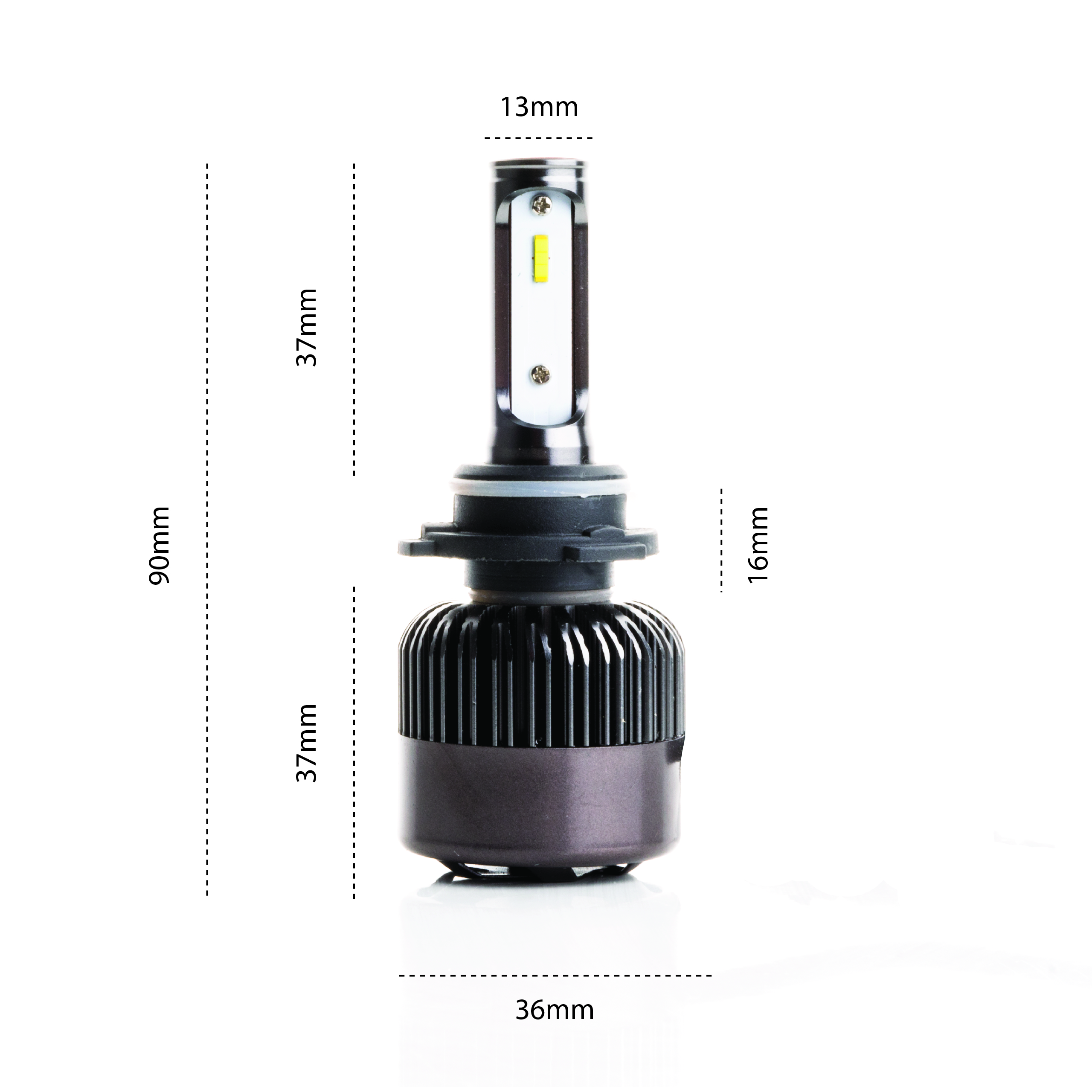HB4 LED žárovky 34W (2 x LED FLIP CHIP) 6000K CANBUS