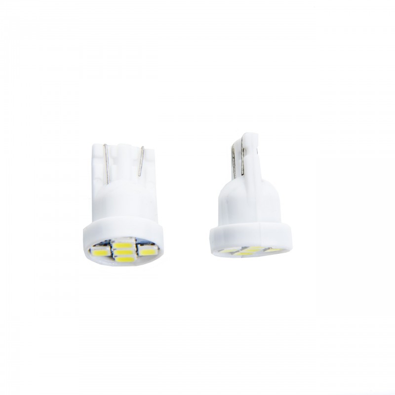 W5W LED žárovky (5 x SMD 2835) 6000K