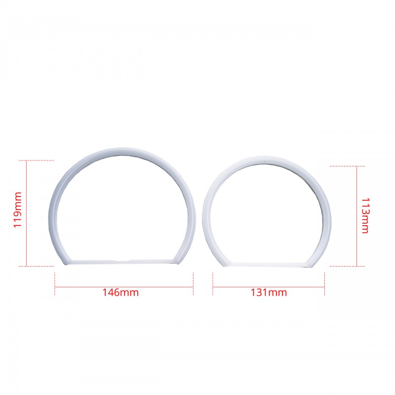 Angel Eyes COTTON LED (diodové) BMW 3 E46 s čočkou (2001-2005)