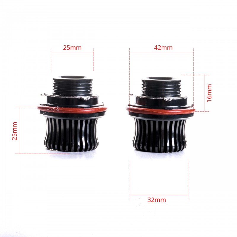 LED Markery 2 x 40W (CREE) do kroužků BMW 1 E87 (2004-2008)