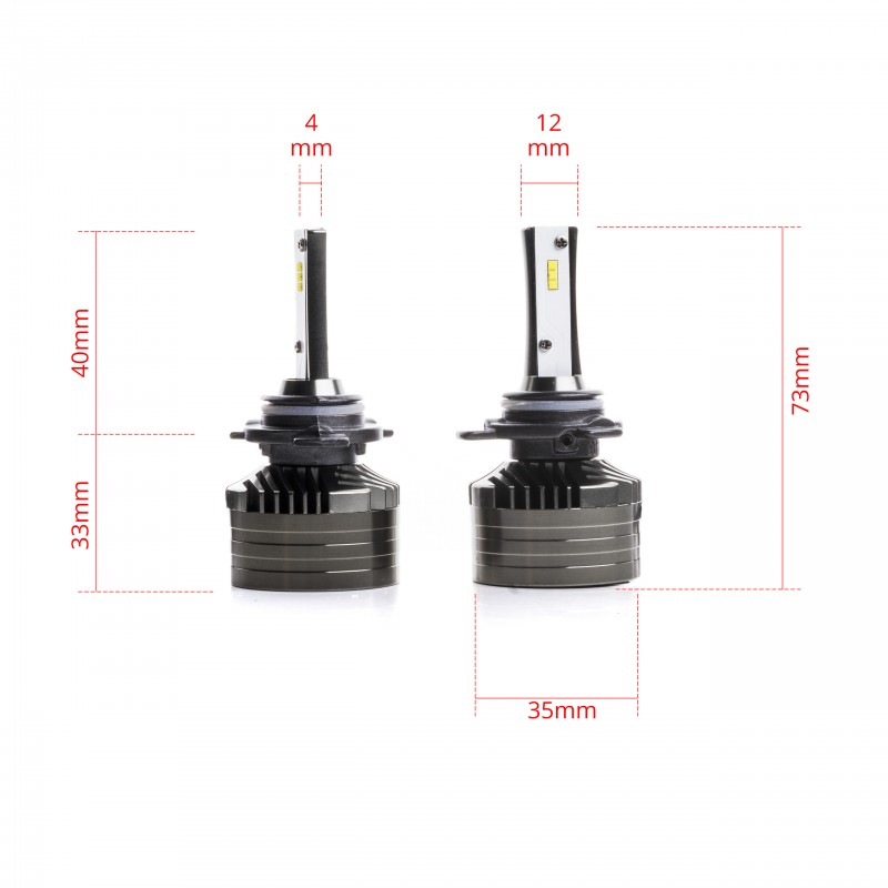 HIR2 LED žárovky 30W (6 x LED CSP) 6000K CANBUS