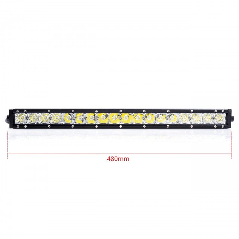 LED Pracovní světlo 90W (18 x 5W CREE) 30/60° (hybridní kombo)