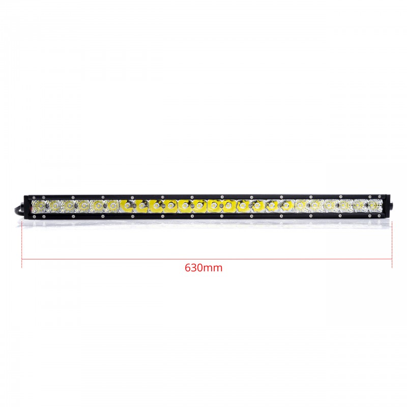 LED Pracovní světlo 120W (24 x 5W CREE) 30/60° (hybridní kombo)
