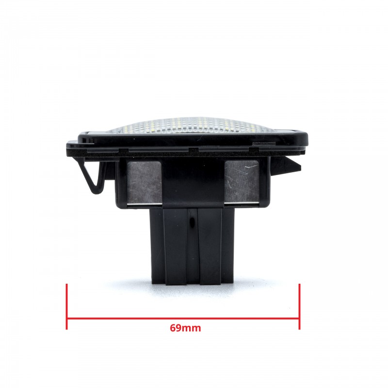 LED osvětlení SPZ MERCEDES C W203 4D sedan (2001-2007)