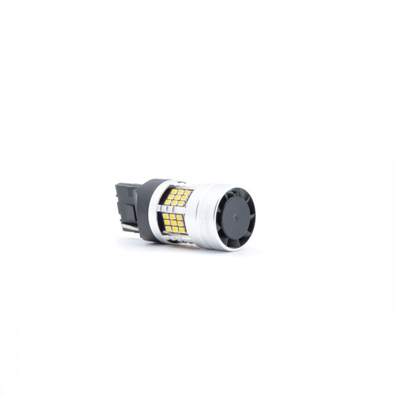 W21W LED žárovky (54 x SMD 2016) jantar CANBUS