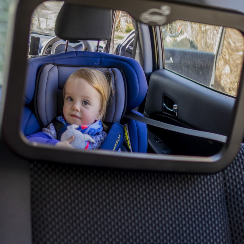 Dětské zpětné zrcátko na zadní sedadlo