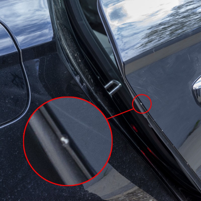Ochranná lišta hran dveří auta (B)