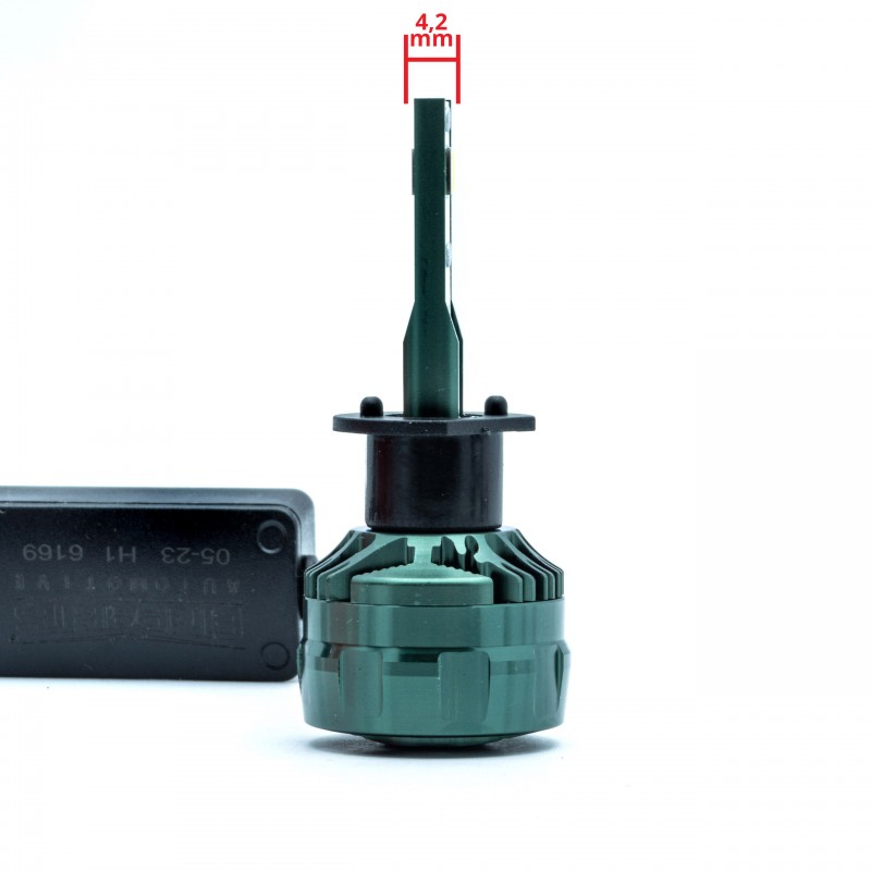 H1 LED žárovky (2 x LED FLIP CHIP) 6000K CANBUS 12/24V