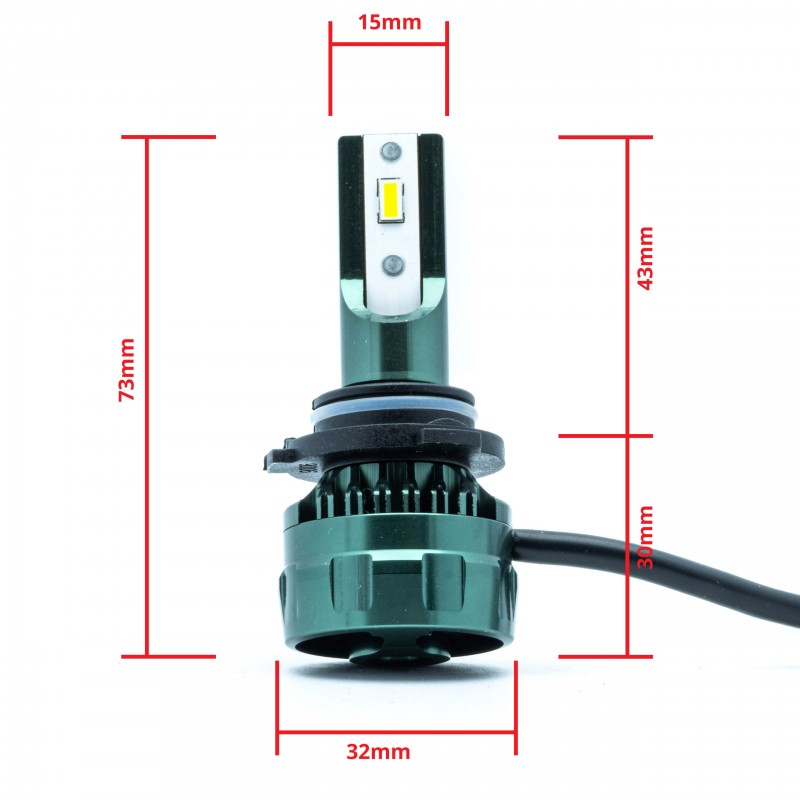 HB4 LED žárovky (2 x LED FLIP CHIP) 6000K CANBUS 12/24V