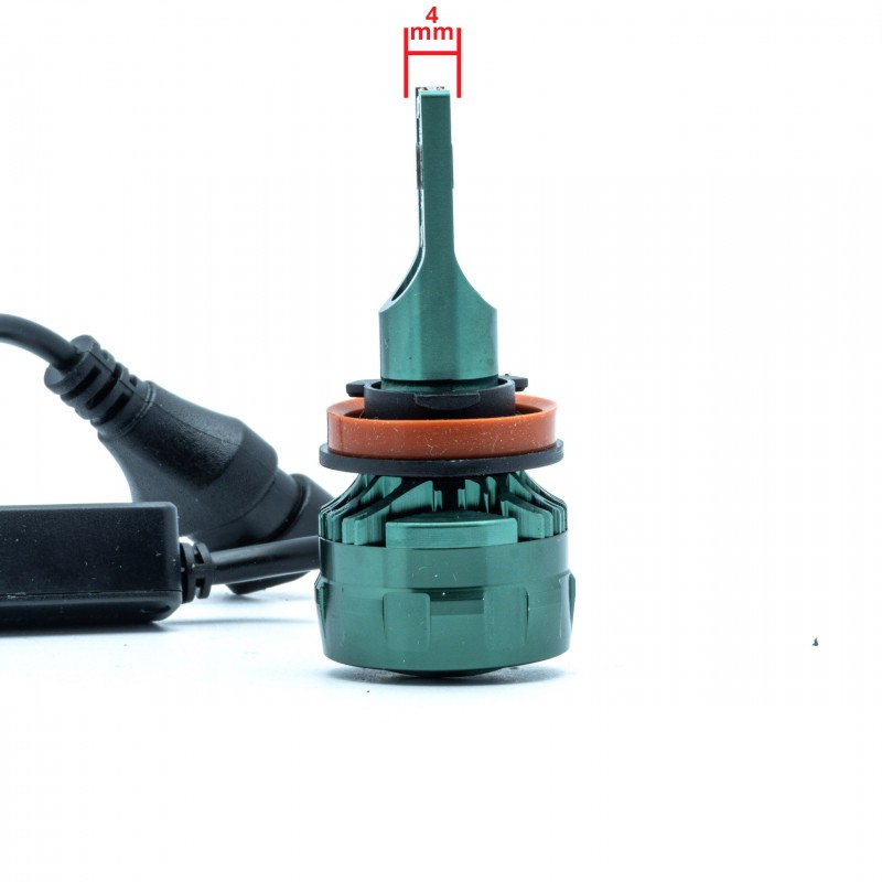 H8 LED žárovky (2 x LED FLIP CHIP) 6000K CANBUS 12/24V