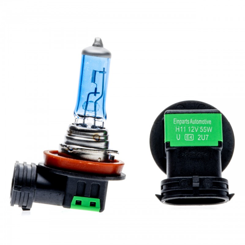 H11 Halogenové žárovky "White Effect Xenon Look"