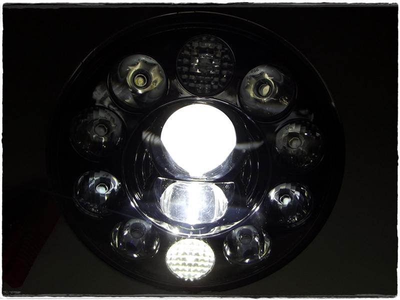 LED Světlomety JEEP Wrangler II III 1996-2015