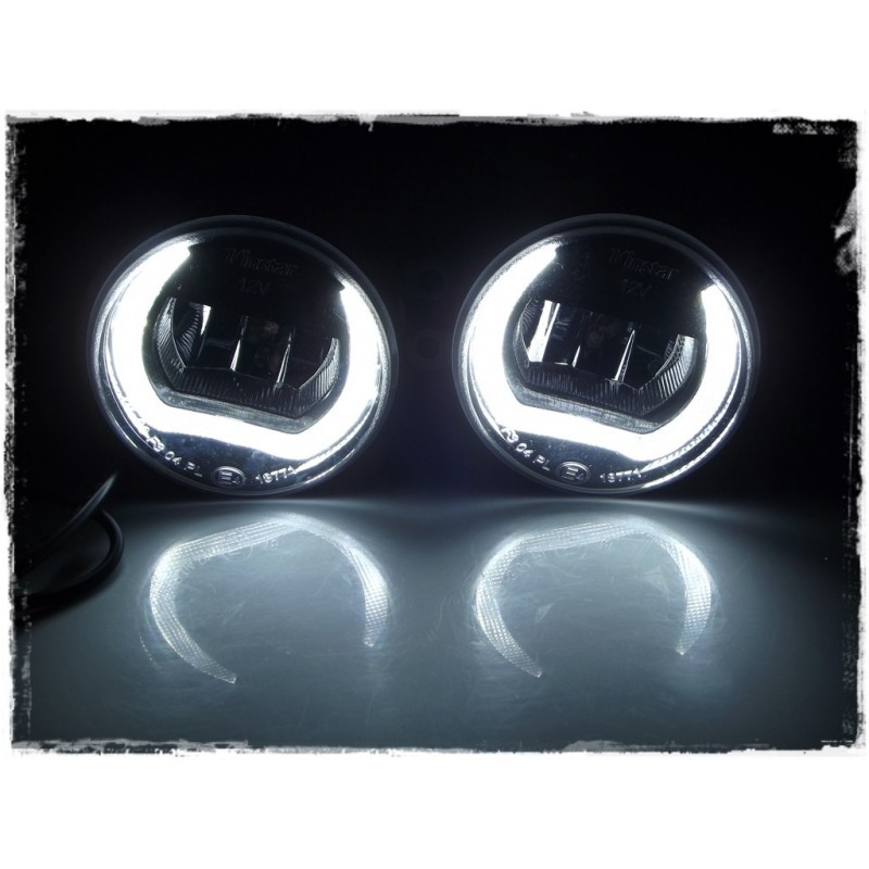 LED Světla Pro Denní Svícení s Mlhovkami FORD Focus III (2011-2018) (2)