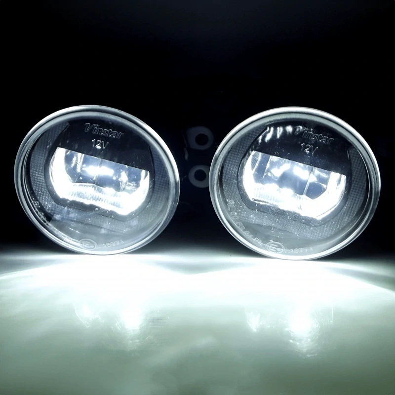 LED Světla Pro Denní Svícení s Mlhovkami MITSUBISHI Outlander II (2007-2013) (2)