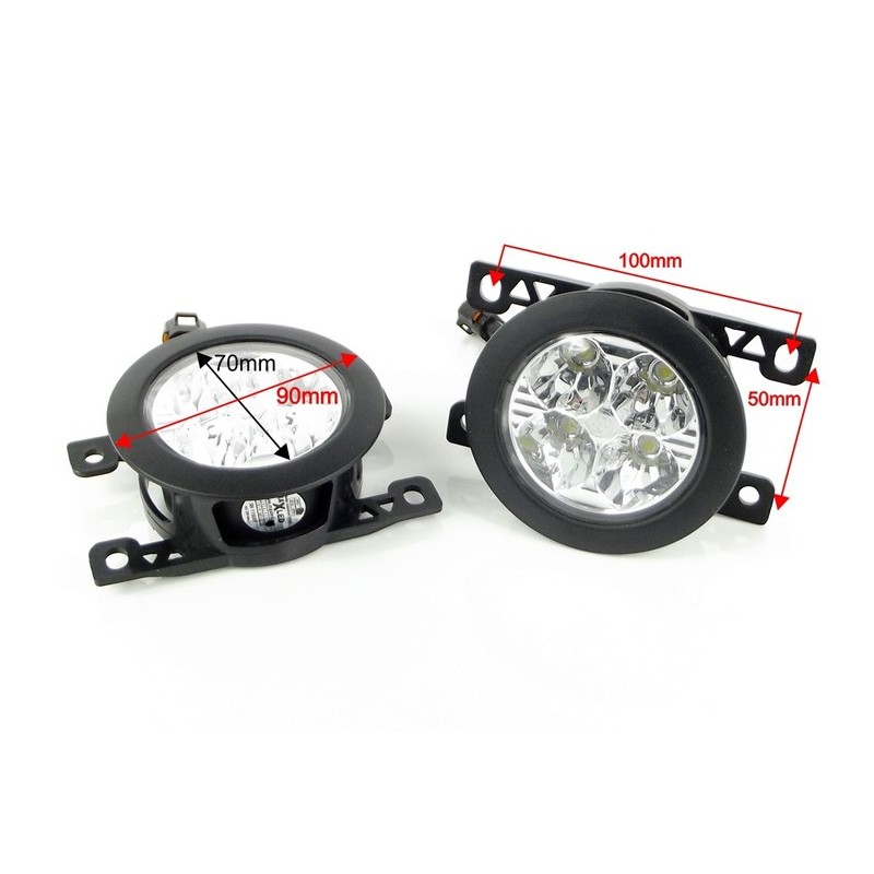 LED Světla Pro Denní Svícení JAGUAR X-Type (3/2004-2009)