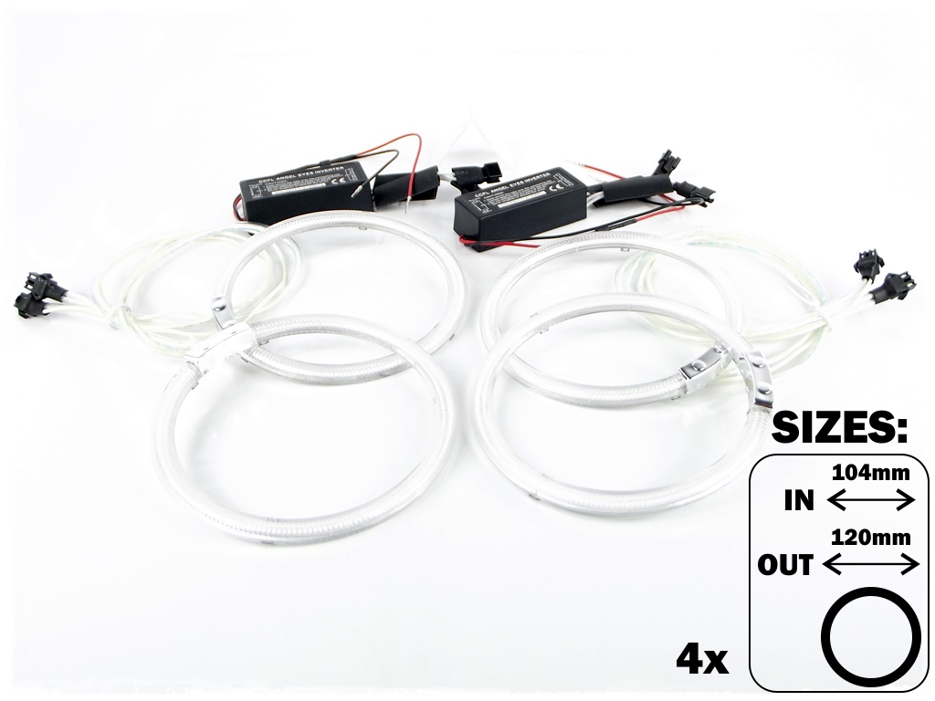 Angel Eyes CCFL Kroužky (plynové) BMW 3 E30