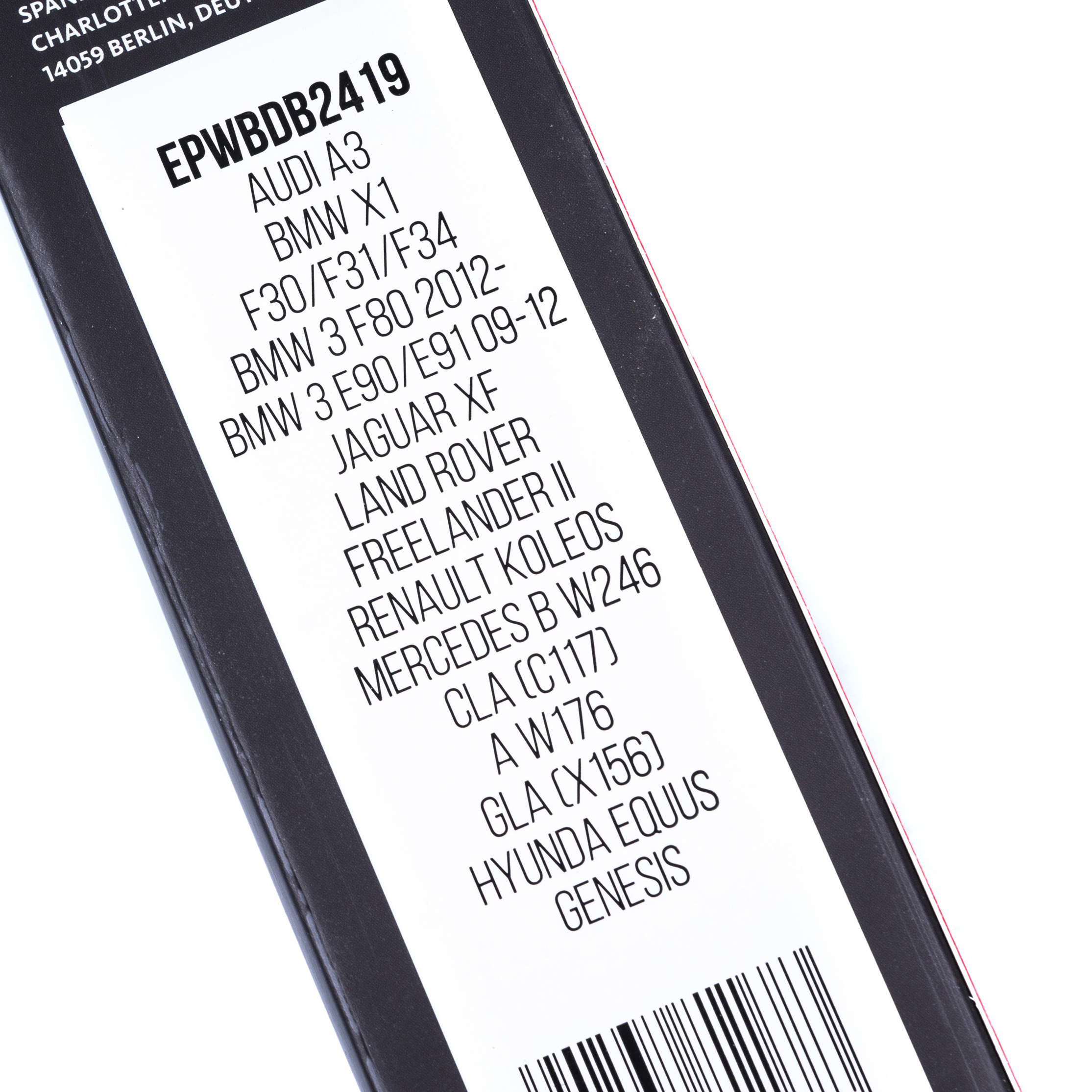 Přední stěrače BMW X1 F30/F31/F34 (2009-NYNÍ)