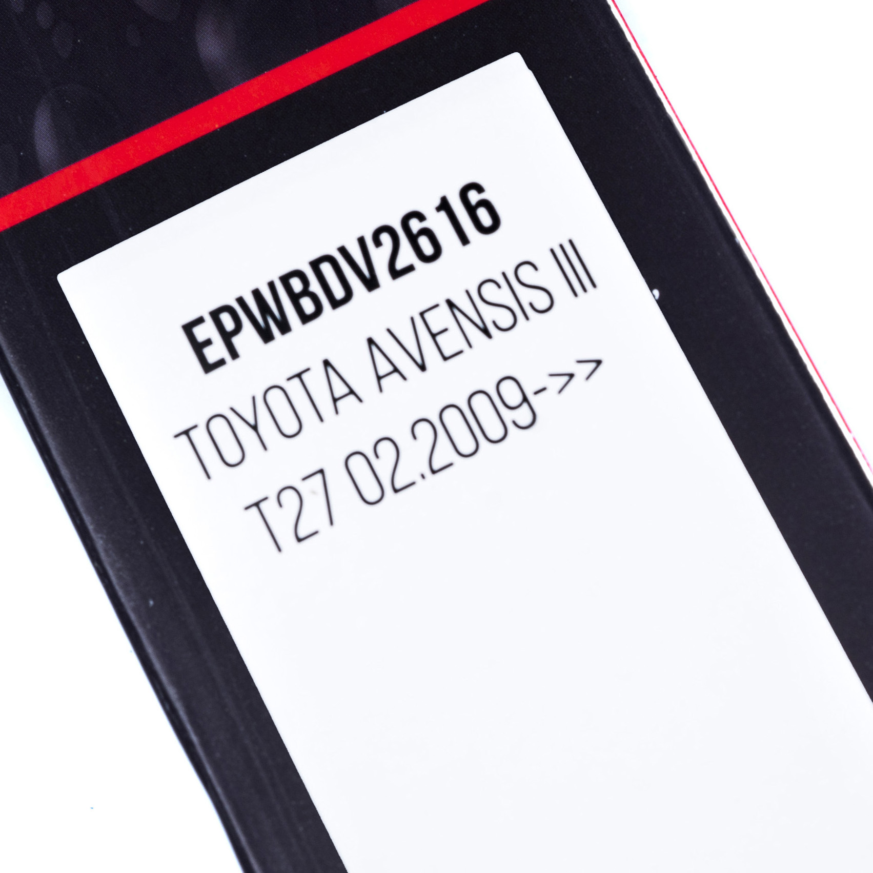 Přední stěrače TOYOTA Avensis T27 (2009-2018)