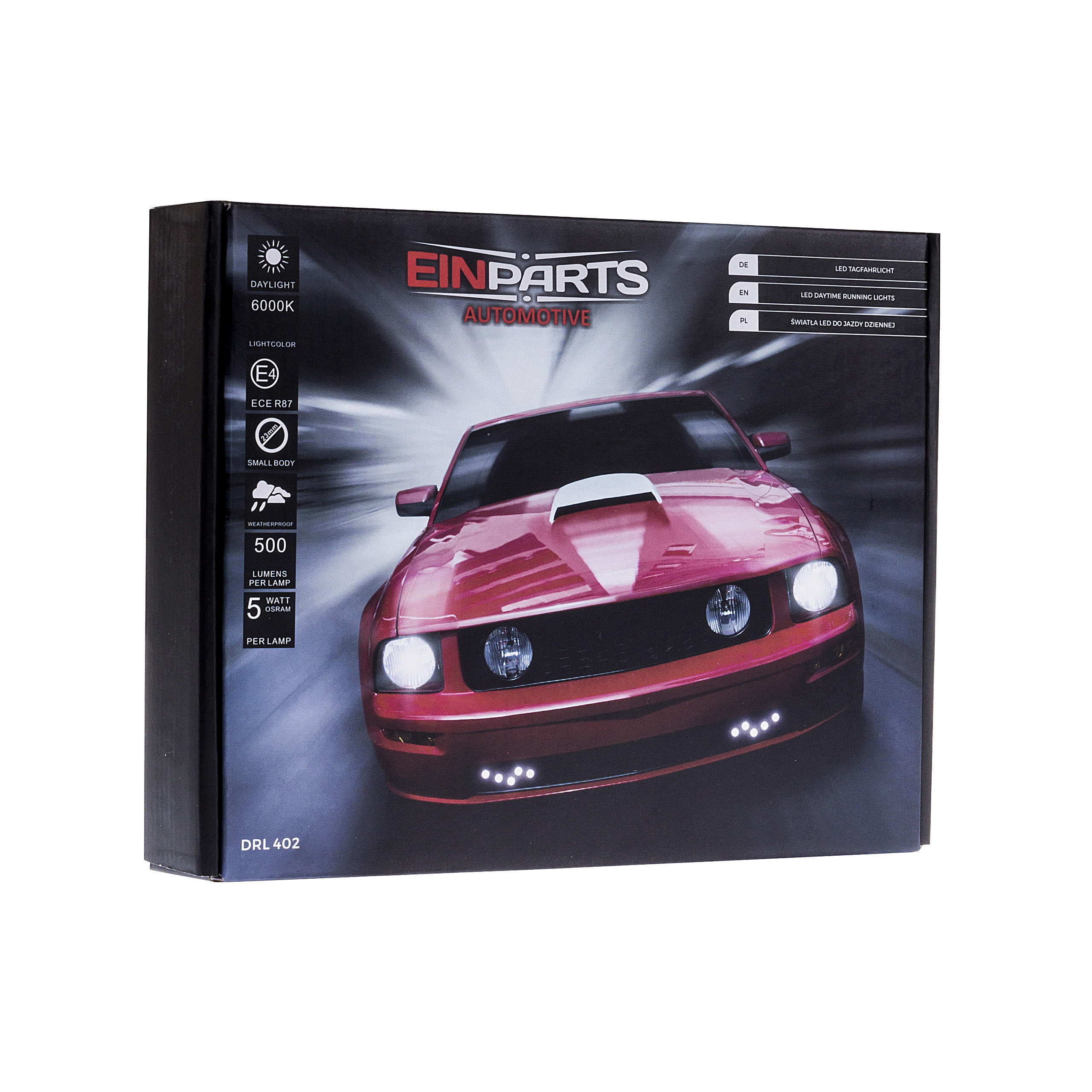 LED Světla Pro Denní Svícení 402 12V (OSRAM LED) Smoke