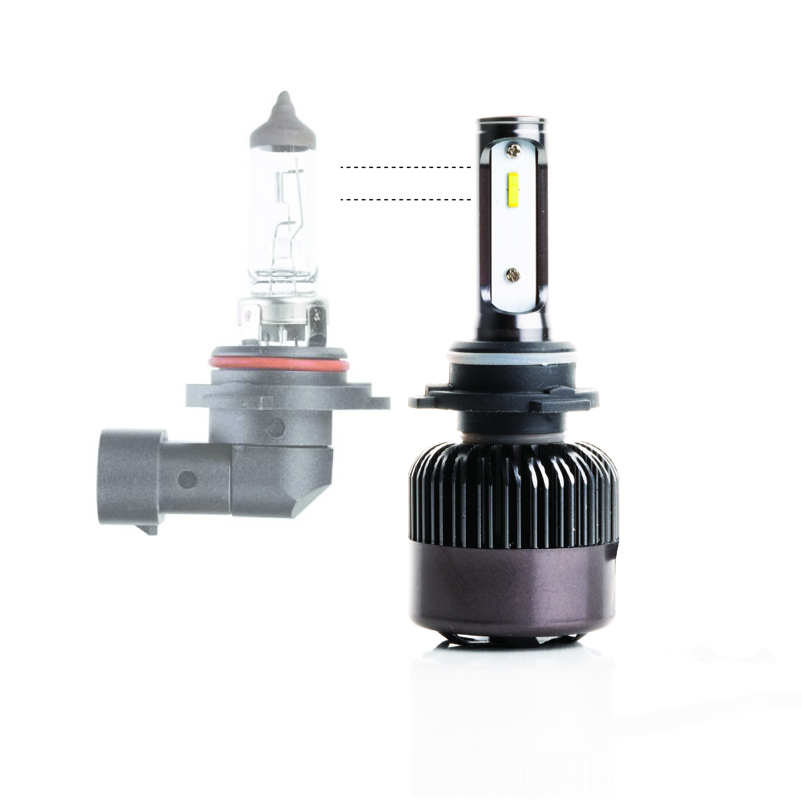 HB4 LED žárovky 34W (2 x LED FLIP CHIP) 6000K CANBUS